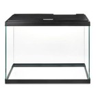 20 Gallon Glass Aquarium Kit W  Led Light Filtration System   Setup Guide New