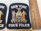 New York State Police Collectors Hat Patch Set 2 Pieces All New
