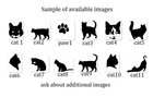 Custom Engraved Stone Pet Memorial  Headstone  Grave Marker Marble Paw Prints