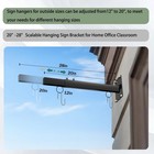 20 -28  Scalable Hanging Sign Bracket  Sign Brackets Hanging Sign Outside