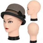 Bald Mannequin Head 22  Height 11  For Wigs   Hats - Ideal For Styling