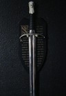 Custom Handmade Jon Snow Sword Replica From Got Series With Wall Plaque   Shaeth