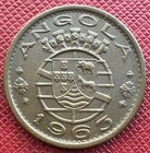 Angola  Portuguese 1963 Bronze 1 Escudo  Unc Bn  Km  76
