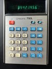 Unisonic 799  Vintage Calculator   ref F 299 