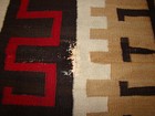 Antique Navajo Rug Pictorial Weaving