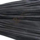 Real Genuine Cow Hide Leather Flogger 100 Falls Black Heavy Duty Thuddy Whip