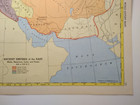 1955 Antique Ancient Empires Of The East Atlas Map Hammond s Supreme World Atlas