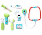 Play Zone Deluxe 8 Pc Medical Kit Children   s Doctor Nurse Pretend Play Toy New