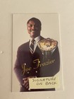 Joe Frazier Autograph Signed Card Boxer Joe Frazier Boxing Card Auto