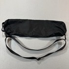 Lululemon Yoga Mat Bag Black Gym Carrier Nylon Zip Pockets Strap