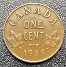 1936 Canada One 1 Cent -