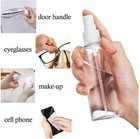 Spray Bottles   100ml 4oz Clear Empty Fine Mist Plastic Travel Bottle 12 Pack