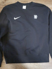 Chelsea Fc Medium Crew Sweater Mens Black Nike Long Sleeve Nwt Rare Out Of Stock
