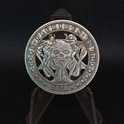 Hand Cut Hobo Coin Dollar Skull Face Demon Or Angel Good Or Bad Art Hobo Nickel