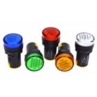 22mm Panel Hole Mount Led Light Pilot Indicator Signal Warning-12v 24v 220v 380v