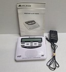 Midland Wr-120 Emergency Weather Alert Radio W  Alarm Clock White