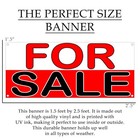 Large For Sale Banner Retail Store Home Shop Business Sign Small 30 