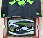 Rare Nike Hypervenom Phantom 1 Fg  black neo Lime white  Size Us 6 uk 5 5