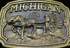 Michigan Brass Heritage Mint Vintage Belt Buckle