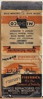 Mexico Refractories Co Mexico Mo Missouri Mex-r-co Firebrick Matchbook Cover