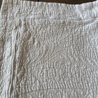 Peacock Alley 2 Cream Matelasse Euro Shams Set 26 X 26 Made In Italy Excellent
