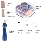 Needle Felting Kit  Needle Felting Starter Kit  8 Colors Wool Roving Yarn Wit   