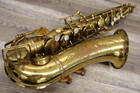 Vintage Buescher Aristocrat 140 Alto Saxophone Original Lacquer Sn 338119 W case