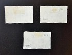 Barbados 1935 Kgv Silver Jubilee Sc 186-188  Sg 241-243 Mh And Used Stamps