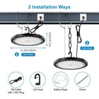 12 Pack 200w Ufo Led High Bay Light Factory Warehouse Commercial Led Shop Lights