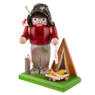 Steinbach Chubby Nutcracker  Handmade German Christmas Decoration  Camper  10 5 