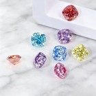 0 5-3ct Eight Colors Cushion Cut Moissanite Loose For Ring Pendant Inlay Gra