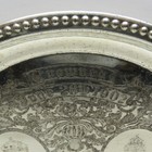 Coronation June 26 1902 Edward Vii King   Emperor Queen Alexandra Metal 12  Tray