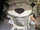 Pottery Barn Teen Otter Critter Faux Fur Beanbag Slipcover 3d Large Nwt So Cute