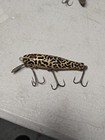 Old Vintage Antique  Hand Carved Made Painted Wood Folk Art Fishing Lure Plug