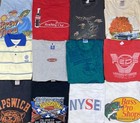 Vintage Graphic Shirts Promo Funny Cartoons Sport Destinations Lot Of 20 Mix Szs