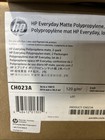 New 2pck Genuine Hp Ch023a Everyday Matte Polypropylene 36 x100  Roll Free Ship