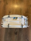 Ludwig Acrolite white  14x5 Snare Drum