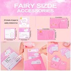 Tooth Fairy Pillow Kit For Girls Pink Teeth Gifts Cute Holder