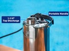 Fluentpower 3 4hp 3300gph Stainless Steel Submersible Sump Pump Manual Control