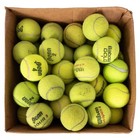100 Recycled Tennis Balls Pre Cut To Fit Classroom Chair  Table  Or Walker Legs