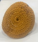 Vintage Hand Crocheted Ladies Sewing Hat Needle Case Thimble Pink Mini Sew