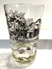 Vtg Pony Express Armour Cowboy Rider  Stan Kelly Transportation Series Glass 5 