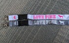 2 Victoria s Secret Pink Love Id Lanyard Set Pink White Gray Key Lanyards Id