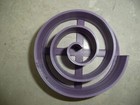Mini Size Swirl Pattern Concha Cookie Cutter Mexican Sweet Bread Stamp Pr4885