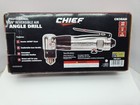 Pneumatic Professional 3 8  Reversible Air Angle Drill With Lever Throttle