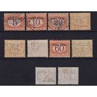 Eritrea Colonies 1903 Postage Stamp Series 10 V  G o Mh    Used Cert 