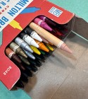 Vintage Milton Bradley Crayrite Crayons 48 Count Box  Wi Flesh  8048 Unused