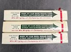 Vintage Lot Of 3 Packs Wrigley   s Spearmint Chewing Gum Unopened Made In Usa 
