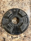 Vintage Sears 1 1 4 1 25 Lb Barbell Dumbbell Weight Plate Standard Size Hole