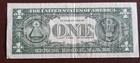 1981 One Dollar Federal Reserve Note  1 Error - Misaligned Print  92108